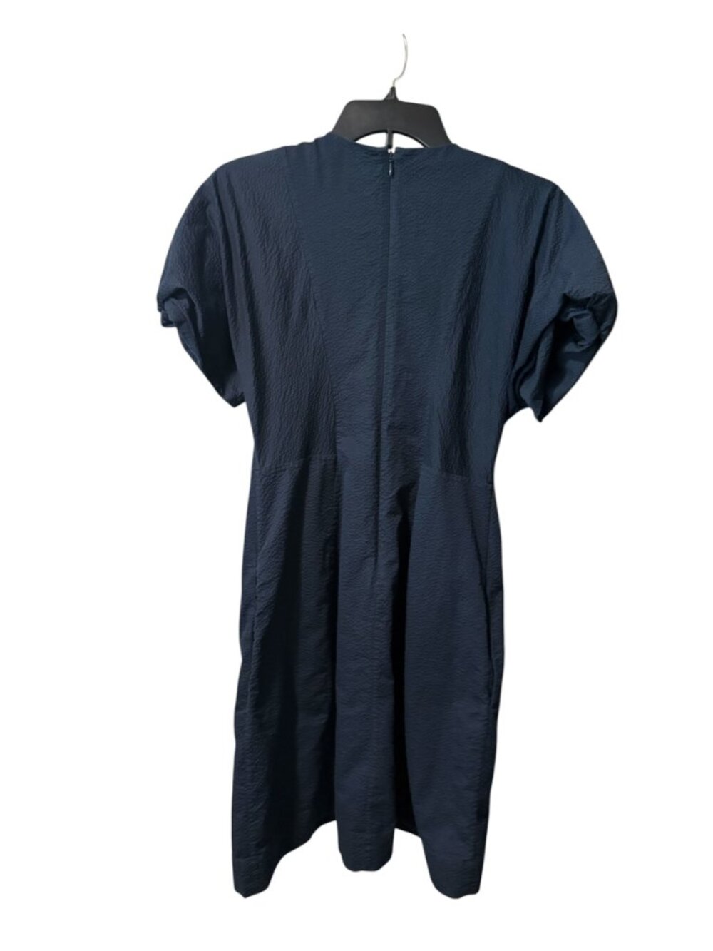 COS Textured Cotton Short Sleeve Dress - Picture 3 of 8